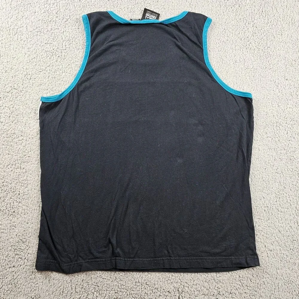 Jacksonville Jaguars Tank Top Mens XL Starter Black Label Colorblock NFL Casual